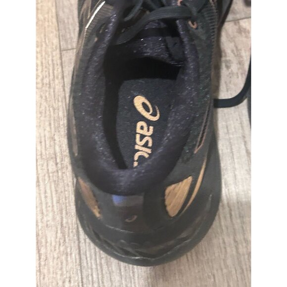 Asics Sneakers Women's Size 6.5 Running Shoes Lace Up Mid Top Black - Picture 7 of 10